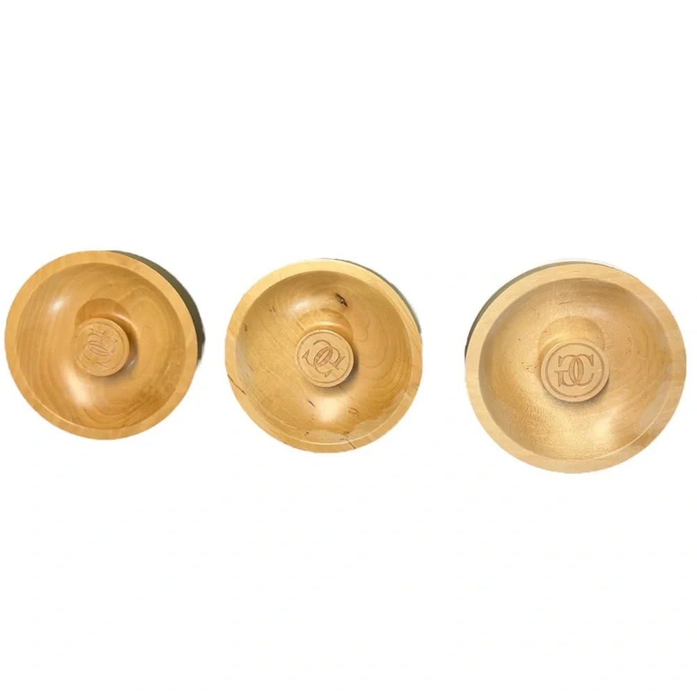 Williams Sonoma | Set of 3 White Ribbed Ceramic Canister with Wooden Lids